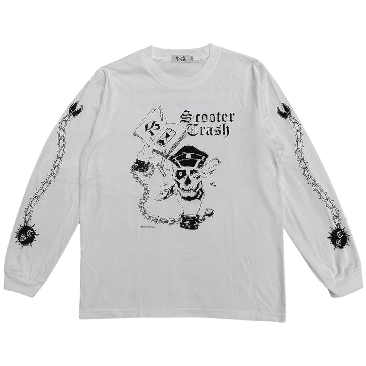 Trashworks White Long Sleeve T-Shirt